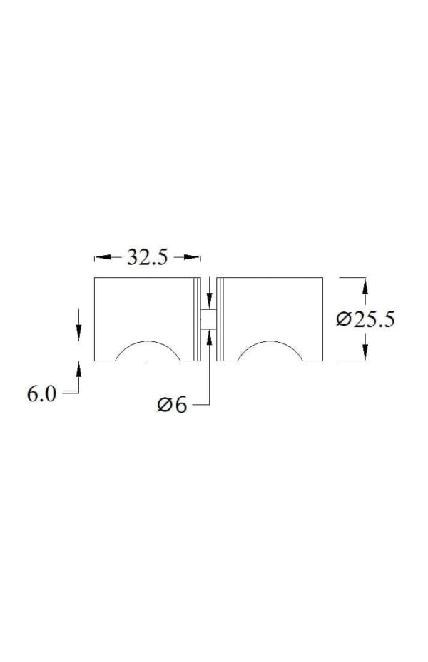 Poignée Double tube A191 – Image 2