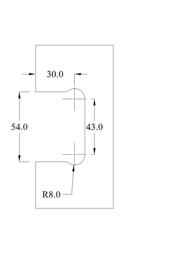 Charnière Verre-Verre 90°mini A147 – Image 2