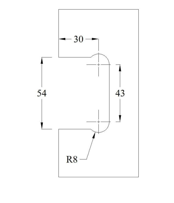 Charnière Verre-Verre 180° A161 – Image 3