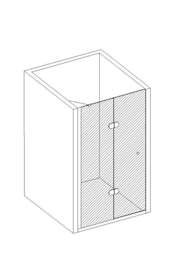Charnière Verre-Verre sans Blocage A155 – Image 2