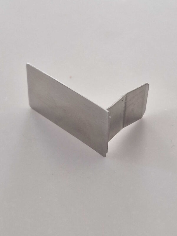 Embout pour profil 30x16x30 chromé A102