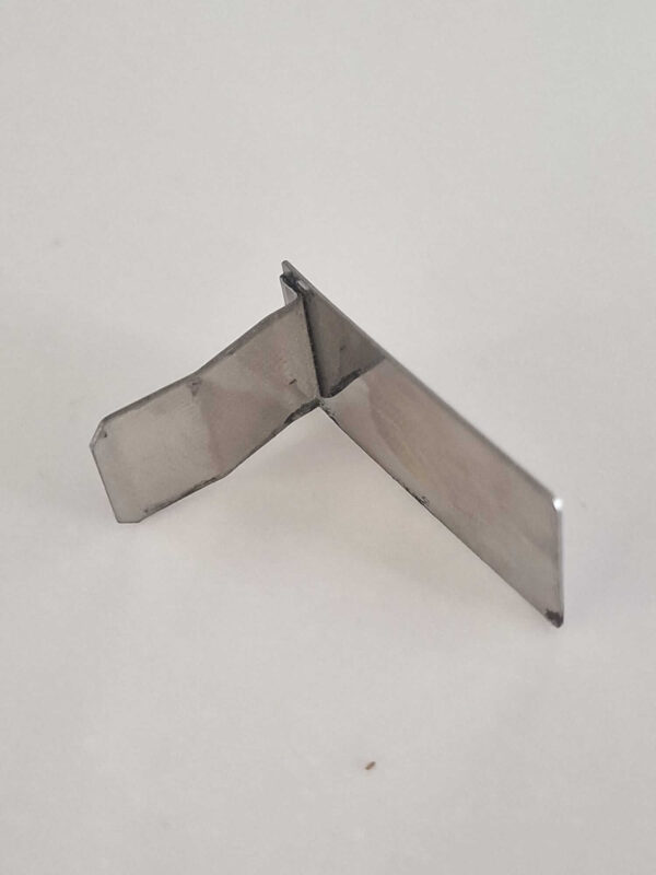 Embout pour profil 30x16x30 chromé A102 – Image 2